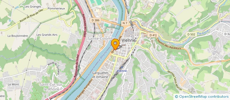 localisation de l'entreprise CONSULTATION IMMOB DEVELOPPEMENT-SLCID à VIENNE