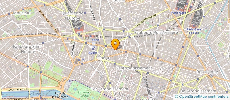 localisation de l'entreprise CONSULTATIONS PSYCHOLOGIE THERAPIES COGNITIVES ET COMPORTEMENTALES à PARIS