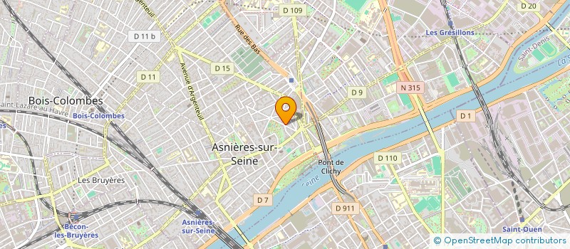 localisation de l'entreprise CONSULTATIVE SELLING  ASNIERES-SUR-SEINE