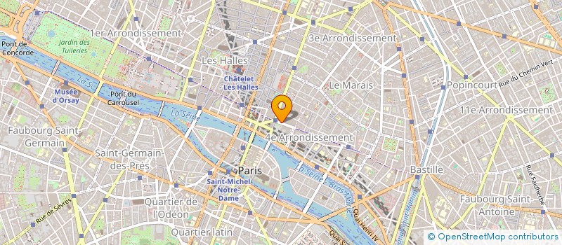 localisation de l'entreprise CONSULTEAM MB  PARIS