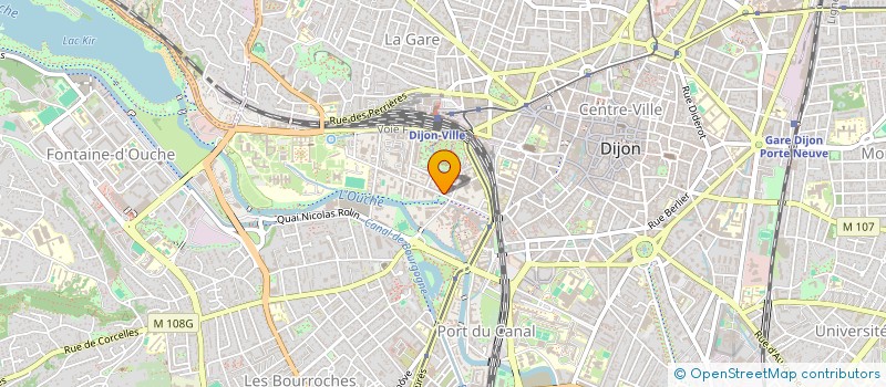 localisation de l'entreprise CONSULTEAT à DIJON