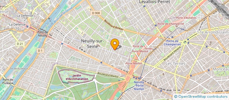 localisation de l'entreprise CONSULTEN à NEUILLY-SUR-SEINE