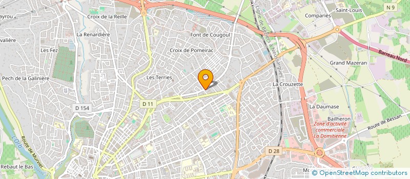 localisation de l'entreprise CONSULTETIC BEZIERS à BEZIERS