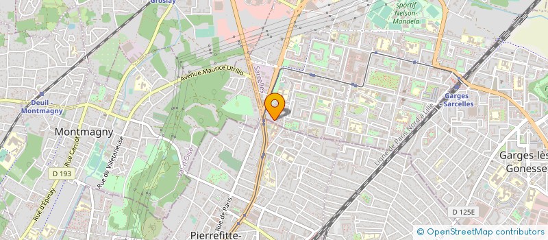 localisation de l'entreprise @CONSULTING à SARCELLES