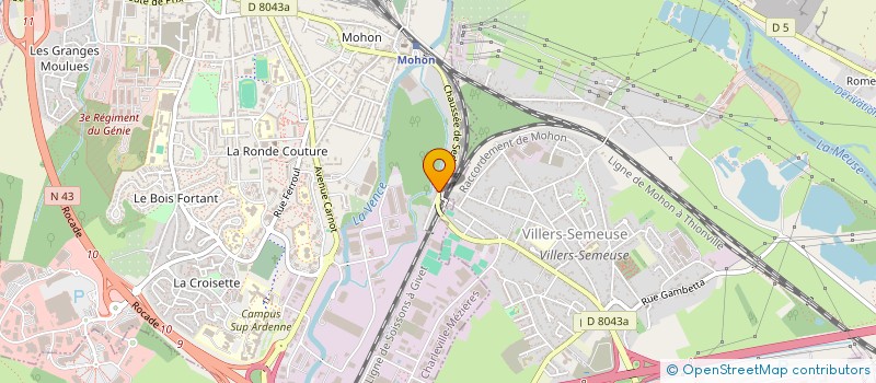 localisation de l'entreprise CONSULTING ASSURANCES  CHARLEVILLE-MEZIERES