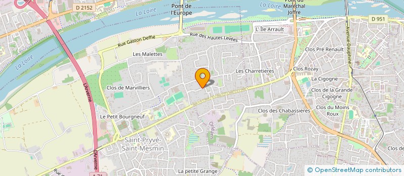 localisation de l'entreprise CONSULTING BUSINESS  SAINT-PRYVE-SAINT-MESMIN