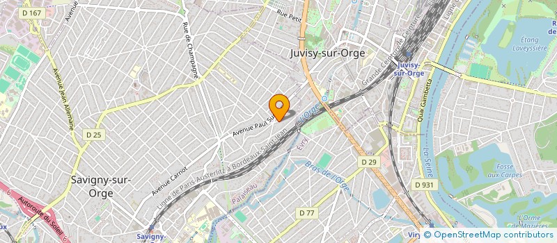 localisation de l'entreprise CONSULTING BUSINESS OPTIMUM à SAVIGNY-SUR-ORGE