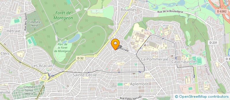 localisation de l'entreprise CONSULTING BUSINESS SERVICES INTERNATIONAL  LE HAVRE