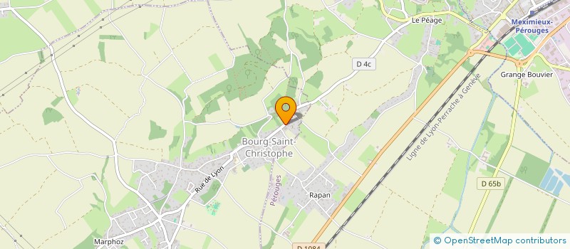 localisation de l'entreprise CONSULTING CONFORT à BOURG-SAINT-CHRISTOPHE