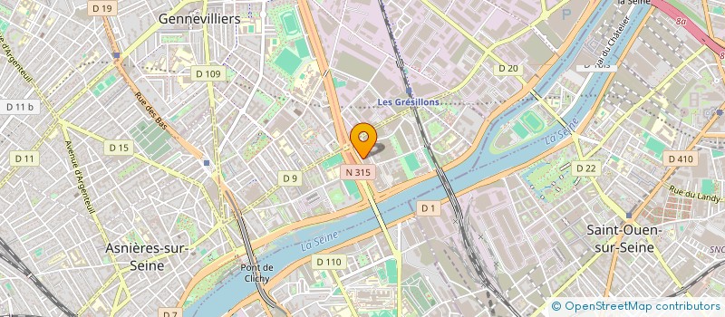 localisation de l'entreprise CONSULTING ENERGY  ASNIERES-SUR-SEINE