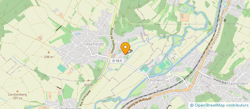 localisation de l'entreprise CONSULTING ENGINEERING ETUDE MAINTENANCE  HOCHSTATT