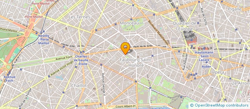 localisation de l'entreprise CONSULTING ET PARTNERS  PARIS