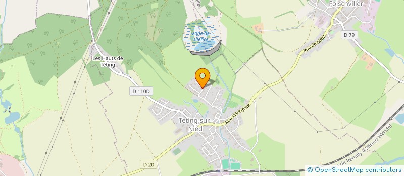 localisation de l'entreprise CONSULTING ET SOLUTIONS  TETING-SUR-NIED