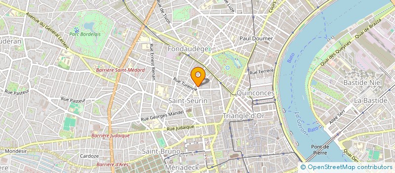 localisation de l'entreprise CONSULTING FOREVER  BORDEAUX