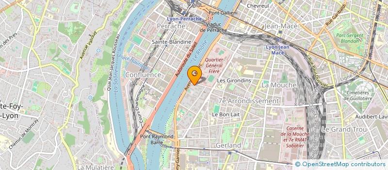 localisation de l'entreprise CONSULTING GAGNAIRE IMMO  LYON