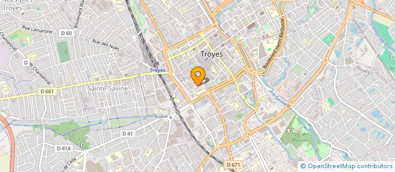 localisation de l'entreprise CONSULTING INGENIERIE AUBE à TROYES