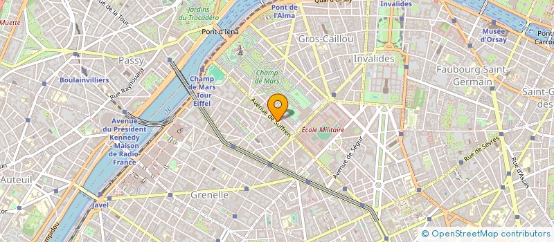 localisation de l'entreprise CONSULTING INVESTISSEMENTS  PARIS