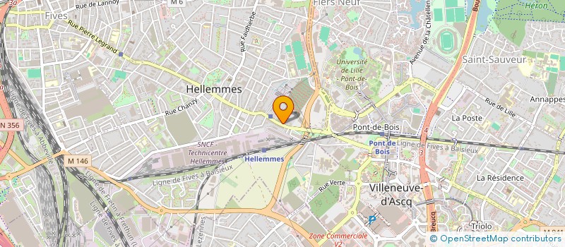 localisation de l'entreprise CONSULTING LEBEAUX ERIC à LILLE