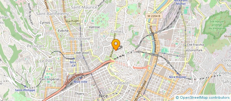 localisation de l'entreprise CONSULTING LIENS à NICE