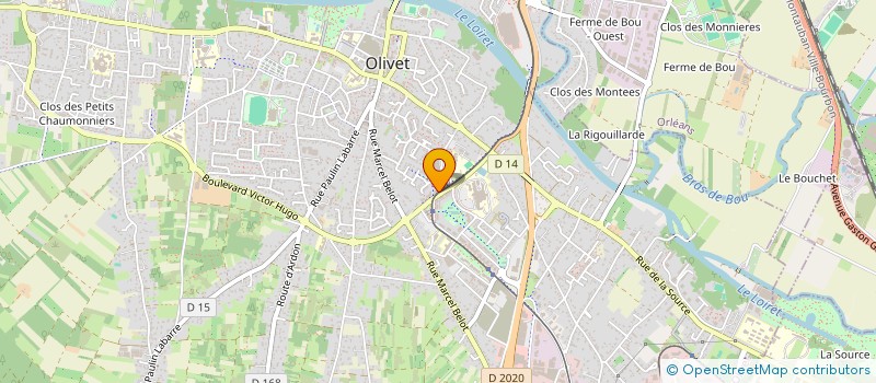 localisation de l'entreprise CONSULTING MAINTENANCE INSTALLATION à ORLEANS