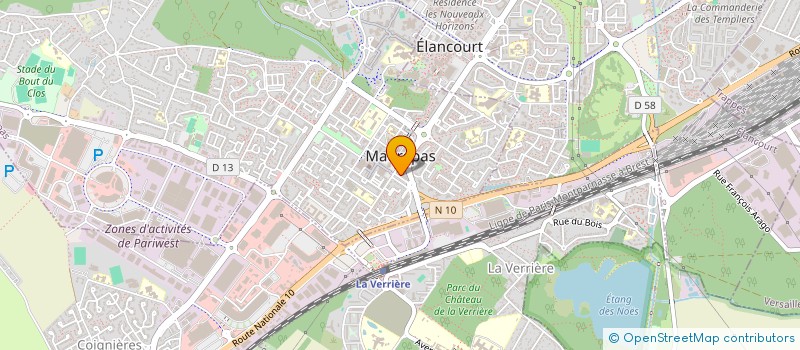 localisation de l'entreprise CONSULTING PARIS  MAUREPAS