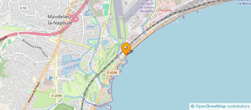 localisation de l'entreprise CONSULTING & PARTNERS  CANNES