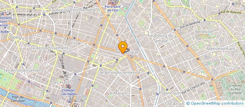 localisation de l'entreprise CONSULTING PME  PARIS