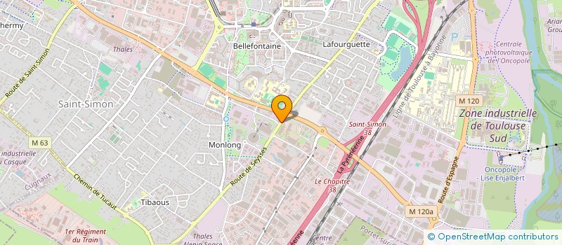 localisation de l'entreprise CONSULTING PME  TOULOUSE