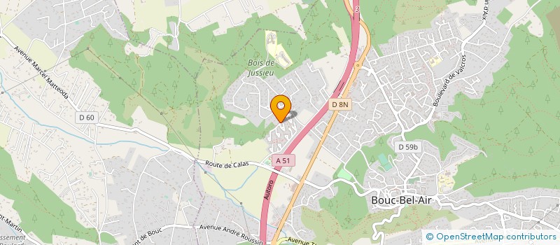 localisation de l'entreprise CONSULTING QUALITE FORMATION DOMERGUE à BOUC-BEL-AIR