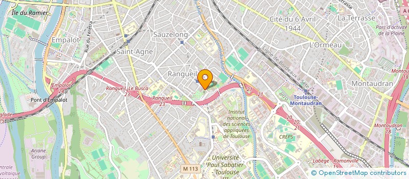 localisation de l'entreprise CONSULTING SANTE ANIMALE à TOULOUSE