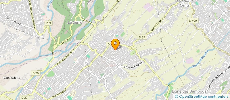 localisation de l'entreprise CONSULTING & SERVICES à SAINT-PIERRE