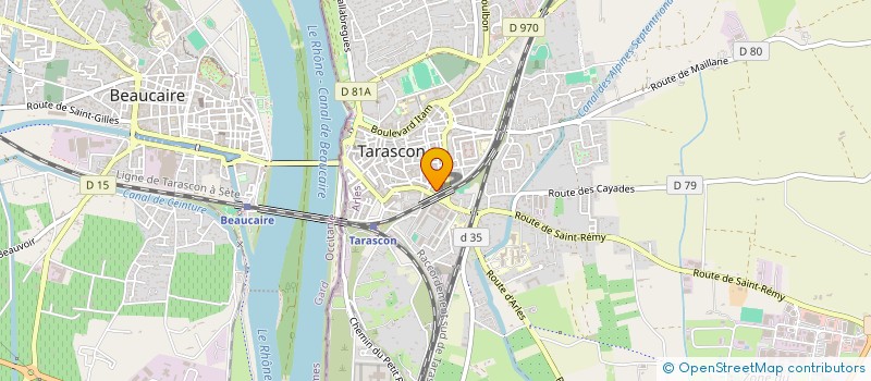 localisation de l'entreprise CONSULTING VICTOR HUGO  TARASCON