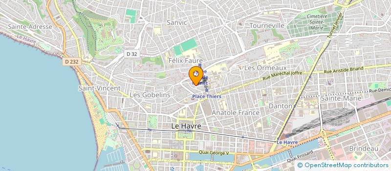 localisation de l'entreprise CONSULTINGLD  LE HAVRE