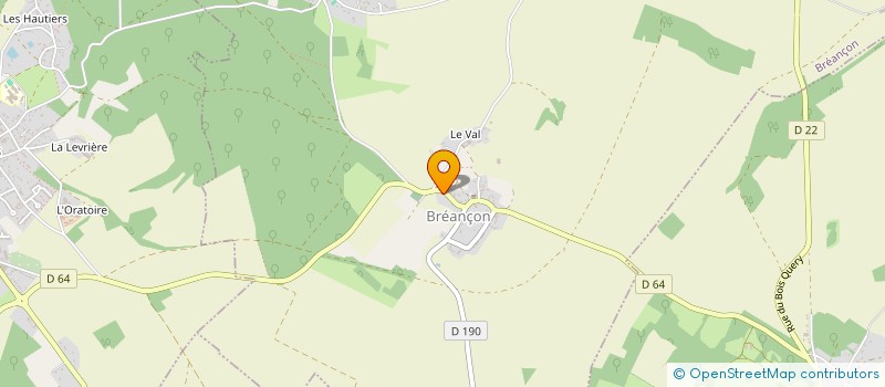 localisation de l'entreprise CONSULTINGTT  BREANCON