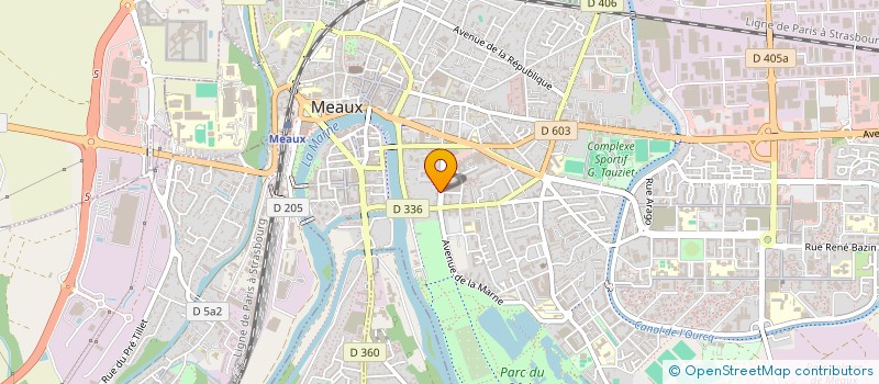 localisation de l'entreprise CONSULTIQUE à MEAUX