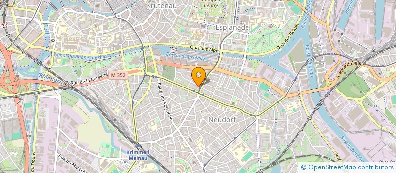 localisation de l'entreprise CONSULTIS CONSEIL à STRASBOURG