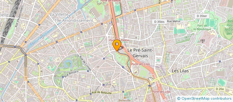 localisation de l'entreprise CONSULTO à SAINT-OUEN-SUR-SEINE