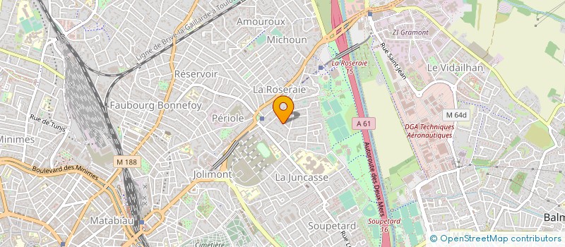 localisation de l'entreprise CONSULTR à TOULOUSE