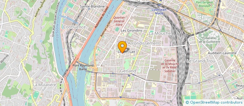 localisation de l'entreprise CONSULTUS  LYON