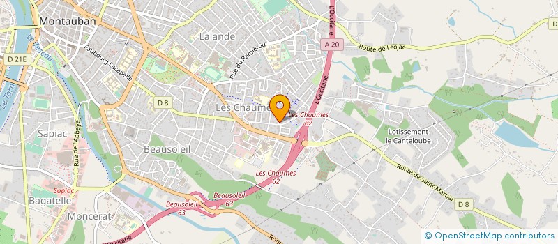 localisation de l'entreprise CONSULVATIS  MONTAUBAN