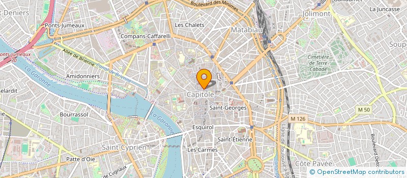 localisation de l'entreprise CONSUME  TOULOUSE