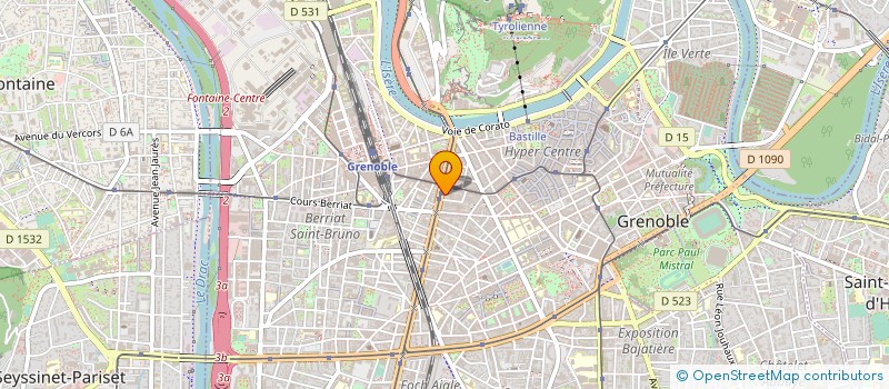 localisation de l'entreprise CONSUMER NOW  GRENOBLE