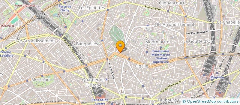 localisation de l'entreprise CONT'IN  PARIS