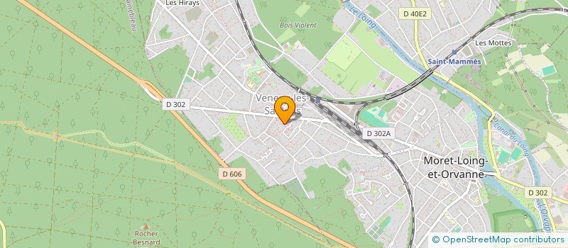 localisation de l'entreprise CONTA.ASSOCIES  MORET-LOING-ET-ORVANNE