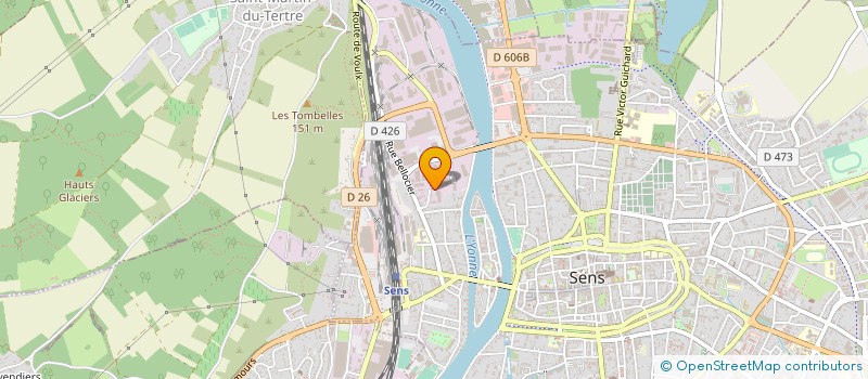 localisation de l'entreprise CONTA PERE ET FILS à SENS