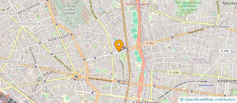 localisation de l'entreprise CONTACT 2002  PARIS