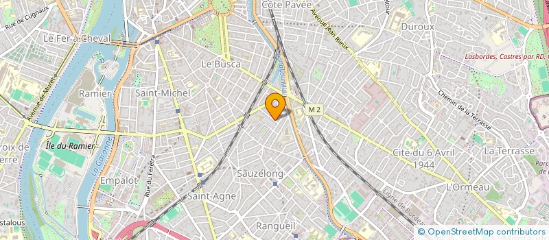 localisation de l'entreprise CONTACT à TOULOUSE
