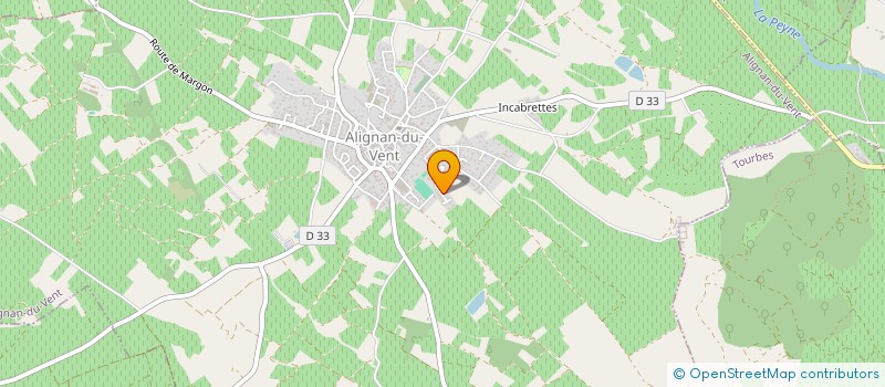 localisation de l'entreprise CONTACT  ESPONDEILHAN