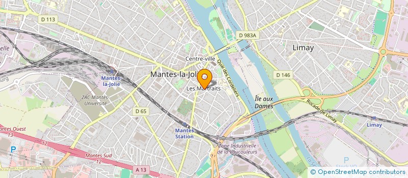 localisation de l'entreprise CONTACT  MANTES-LA-JOLIE