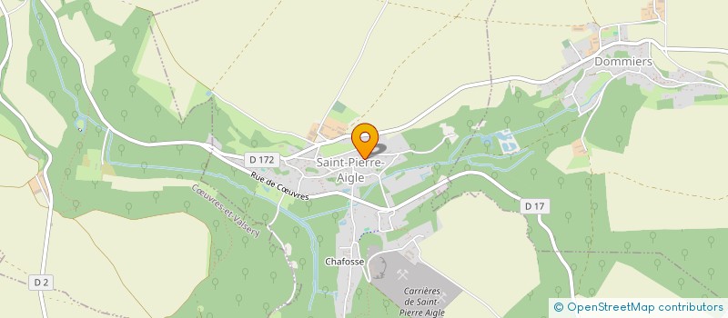 localisation de l'entreprise CONTACT  SAINT-PIERRE-AIGLE